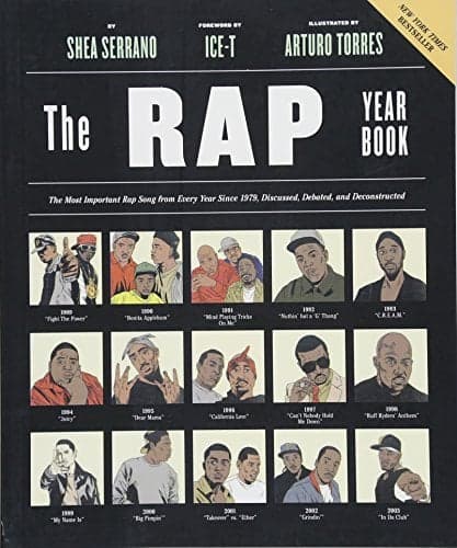 Cover of The Rap Year Book: The Most Important Rap Song From Every Year Since 1979, Discussed, Debated, and Deconstructed