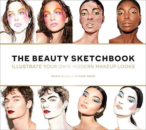Cover of The Beauty Sketchbook: Illustrate Your Own Modern Makeup Looks