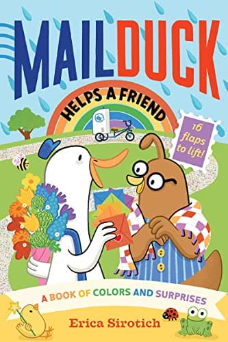 Cover of Mail Duck Helps a Friend: A Book of Colors and Surprises