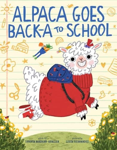 Cover of Alpaca Goes Back-a to School