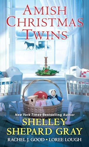 Cover of Amish Christmas Twins