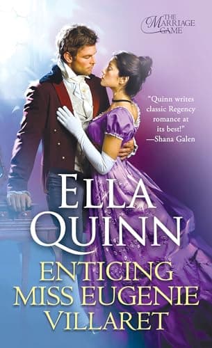 Cover of Enticing Miss Eugénie Villaret (The Marriage Game, Bk. 5)