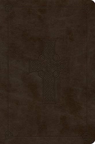 Cover of ESV Value Compact Bible (TruTone, Olive, Celtic Cross Design)