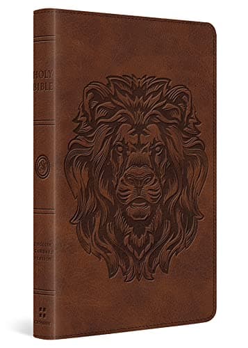 Cover of Thinline Bible ESV (TruTone, Brown, Royal Lion)