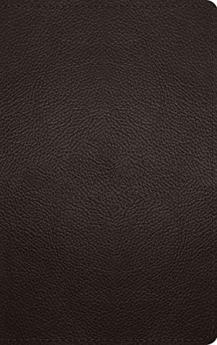 Cover of ESV Thinline Bible (Deep Brown, Buffalo Leather)