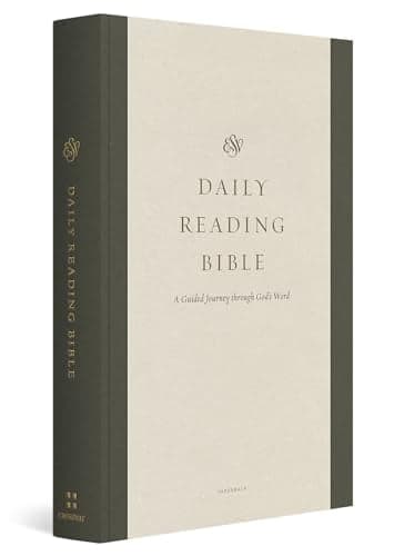 Cover of ESV, Daily Reading Bible (Olive)