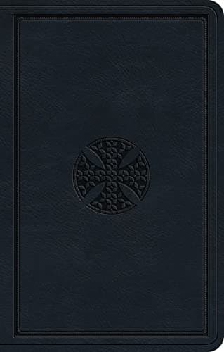 Cover of ESV, Premium Gift Bible (TruTone, Navy, Mosaic Cross Design)