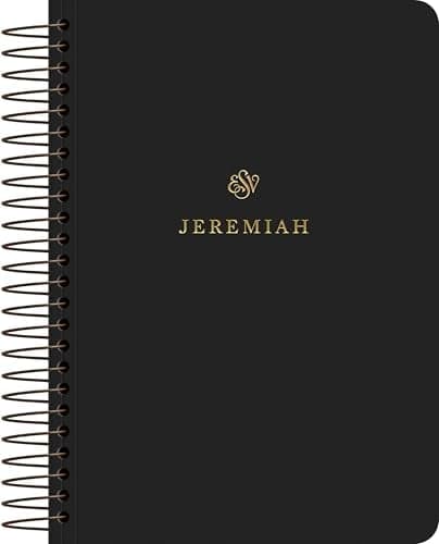 Cover of ESV, Scripture Journal: Jeremiah (Spiral-Bound Edition)