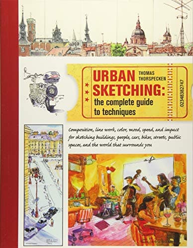 Cover of Urban Sketching: The Complete Guide to Techniques