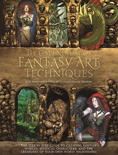 Cover of The Compendium of Fantasy Art Technique