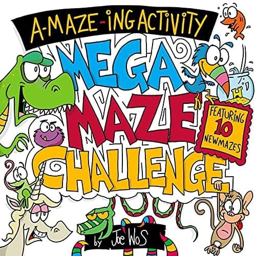 Cover of Mega Maze Challenge (A-MAZE-ING Activity Books)