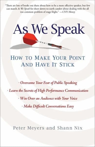 Cover of As We Speak: How to Make Your Point and Have It Stick
