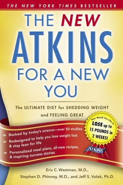 Cover of The New Atkins for a New You: The Ultimate Diet for Shedding Weight and Feeling Great