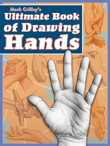 Cover of Mark Crilley's Ultimate Book of Drawing Hands