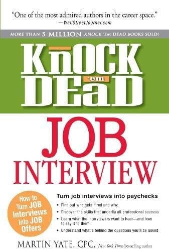 Cover of Job Interview: How to Turn Job Interviews Into Job Offers (Knock 'em Dead)