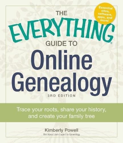 Cover of Online Genealogy (The Everythng Guide, 3rd Edition)