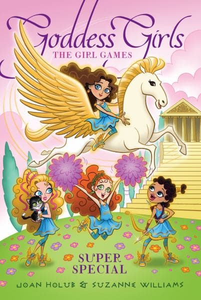 Cover of The Girl Games (Goddess Girls Super Special)
