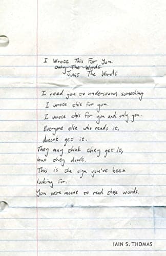 Cover of I Wrote This for You: Just the Words (I Wrote This for You, Bk. 2)