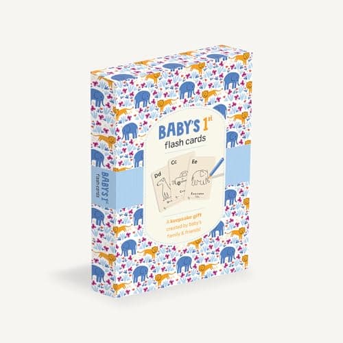 Cover of Baby's 1st Flash Cards: A Keepsake Gift Created by Baby's Family and Friends!