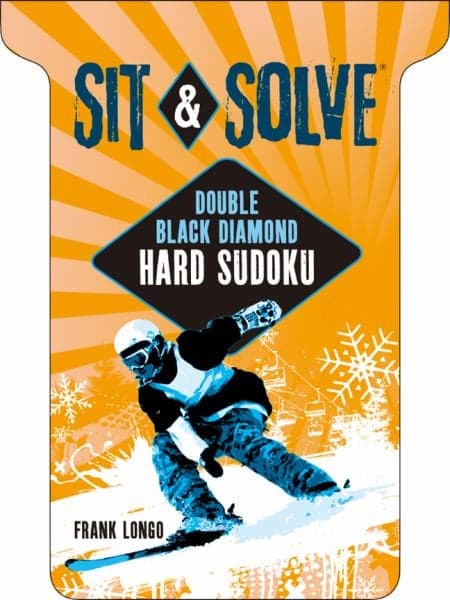 Cover of Double Black Diamond Hard Sudoku (Sit & Solve)