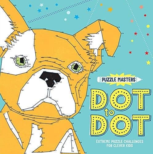 Cover of Puzzle Masters Dot to Dot: Extreme Puzzle Challenges for Clever Kids