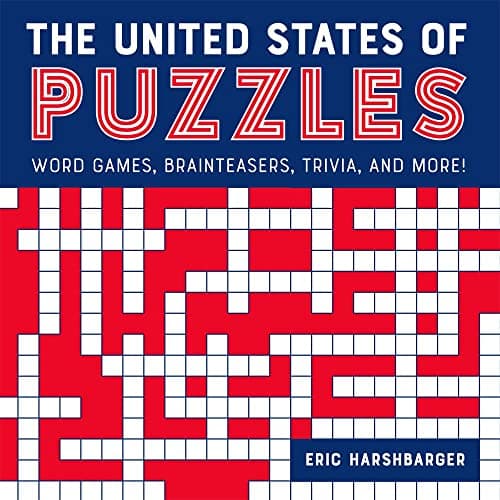 Cover of The United States of Puzzles: Word Games, Brainteasers, Trivia, and More!