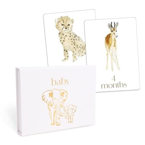 Cover of Baby First Year Milestone Cards: 12 Monthly Cards for Photos and Display