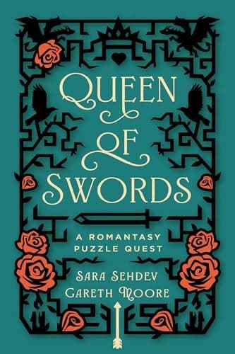 Cover of Queen of Swords: A Romantasy Puzzle Quest