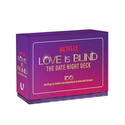 Cover of Love Is Blind: The Date Night Deck: 100 Getting-to-Know-You Questions to Ask and Answer