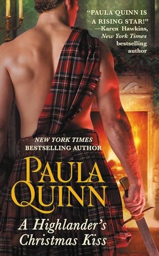 Cover of A Highlander's Christmas Kiss (Highland Heirs, Bk. 5)