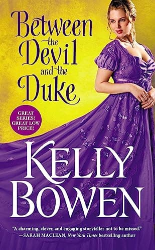 Cover of Between the Devil and the Duke (A Season for Scandal, Bk. 3)