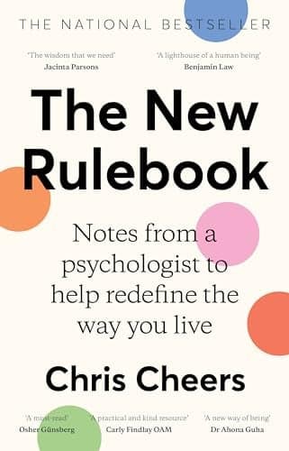 Cover of The New Rulebook: Notes From a Psychologist to help Redefine the Way You Live