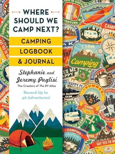 Cover of Where Should We Camp Next? Camping Logbook and Journal