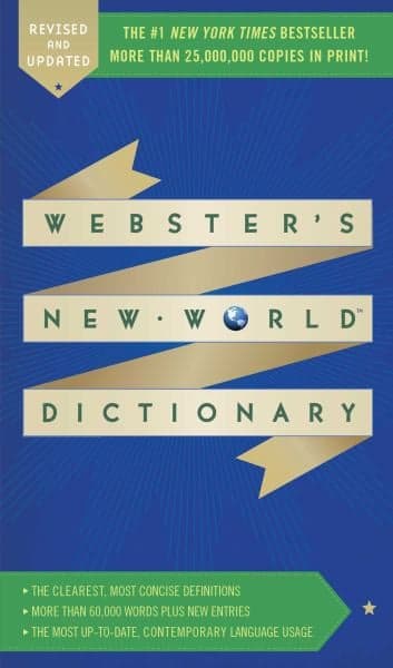 Cover of Webster's New World Dictionary