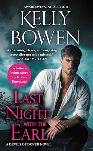 Cover of Last Night With the Earl (A Devils of Dover Novel)