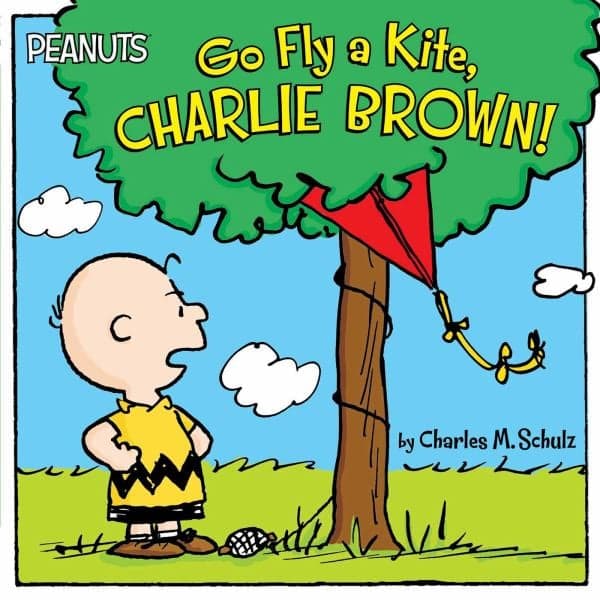 Cover of Go Fly a Kite, Charlie Brown! (Peanuts)