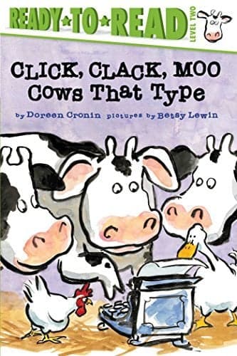 Cover of Click, Clack, Moo Cows That Type (Ready-To-Read, Level 2)