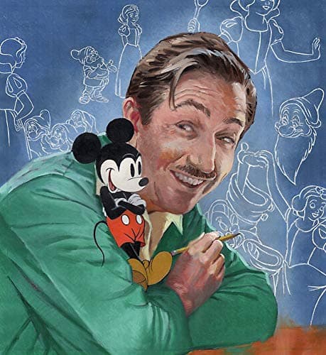 Cover of Walt's Imagination: The Life of Walt Disney (A Big Words Book)