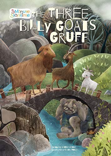 Cover of The Three Billy Goats Gruff (5 Minute Storytime)