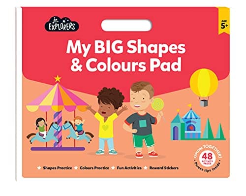 Cover of My Big Colours & Shapes Pad (Junior Explorers)