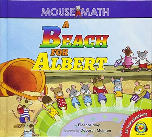Cover of A Beach for Albert (Mouse Math)