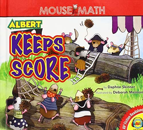 Cover of Albert Keeps Score (Mouse Math)