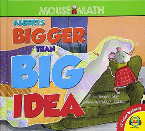 Cover of Albert's Bigger Than Big Idea (Mouse Math)