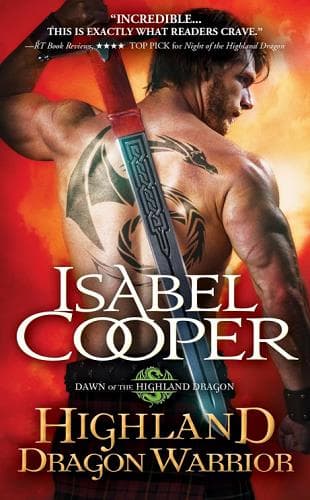 Cover of Highland Dragon Warrior (Dawn of the Highland Dragon, Bk. 1)