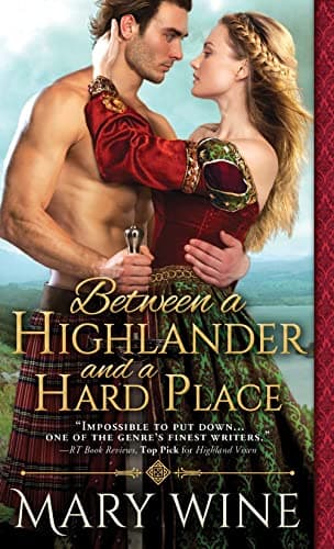 Cover of Between a Highlander and a Hard Place (Highland Weddings, Bk. 5)