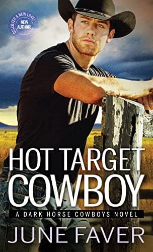 Cover of Hot Target Cowboy (Dark Horse Cowboys, Bk. 2)