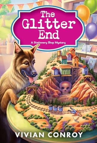 Cover of The Glitter End (Stationery Shop Mystery, Bk. 3)