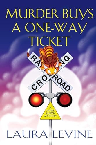 Cover of Murder Buys a One-Way Ticket (Jaine Austen Mystery, Bk. 20)