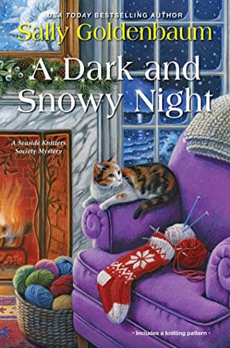 Cover of A Dark and Snowy Night (Seaside Knitters Society, Bk. 5)