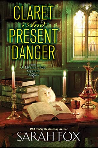 Cover of Claret and Present Danger (A Literary Pub Mystery, Bk. 4)
